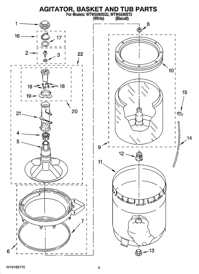 Diagram for WTW5590SQ2