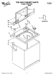 Diagram for 01 - Top And Cabinet Parts