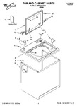 Diagram for 01 - Top And Cabinet Parts