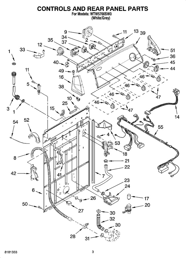 Diagram for WTW5700SW0