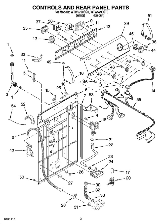 Diagram for WTW5790ST0