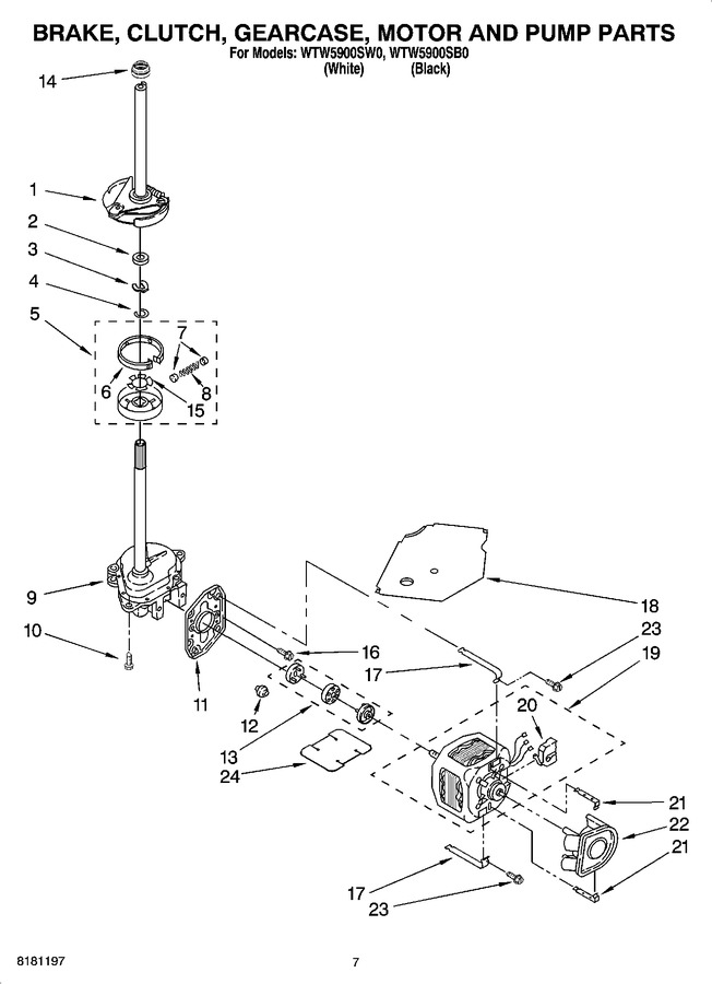 Diagram for WTW5900SW0