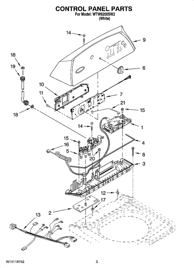 Diagram for WTW6200SW2