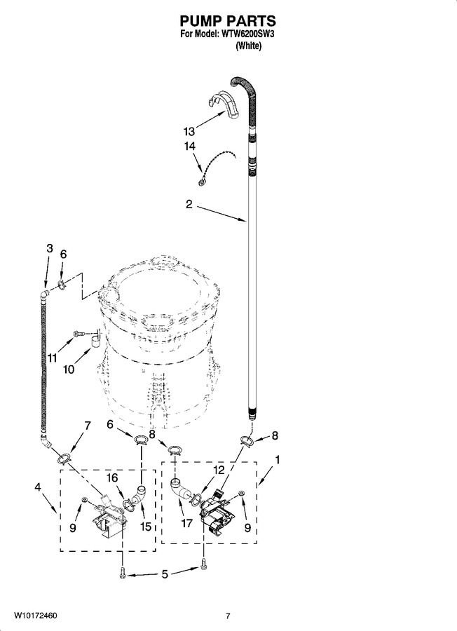 Diagram for WTW6200SW3
