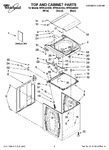 Diagram for 01 - Top And Cabinet Parts