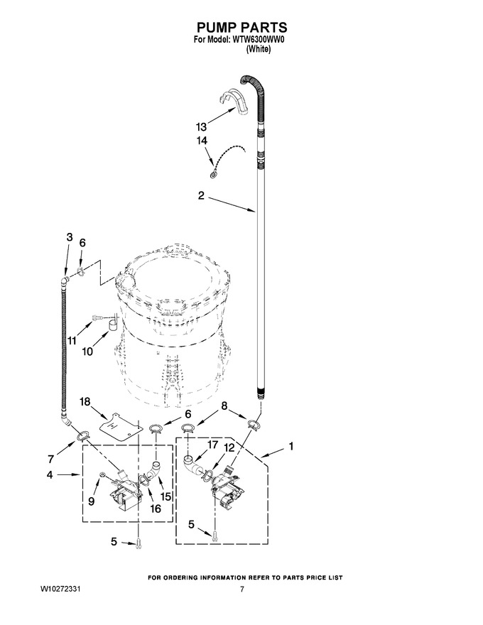 Diagram for WTW6300WW0