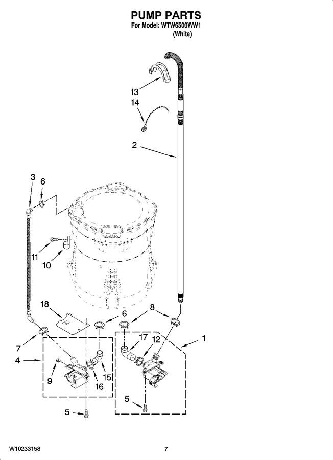 Diagram for WTW6500WW1