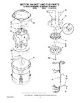 Diagram for 03 - Motor, Basket And Tub Parts
