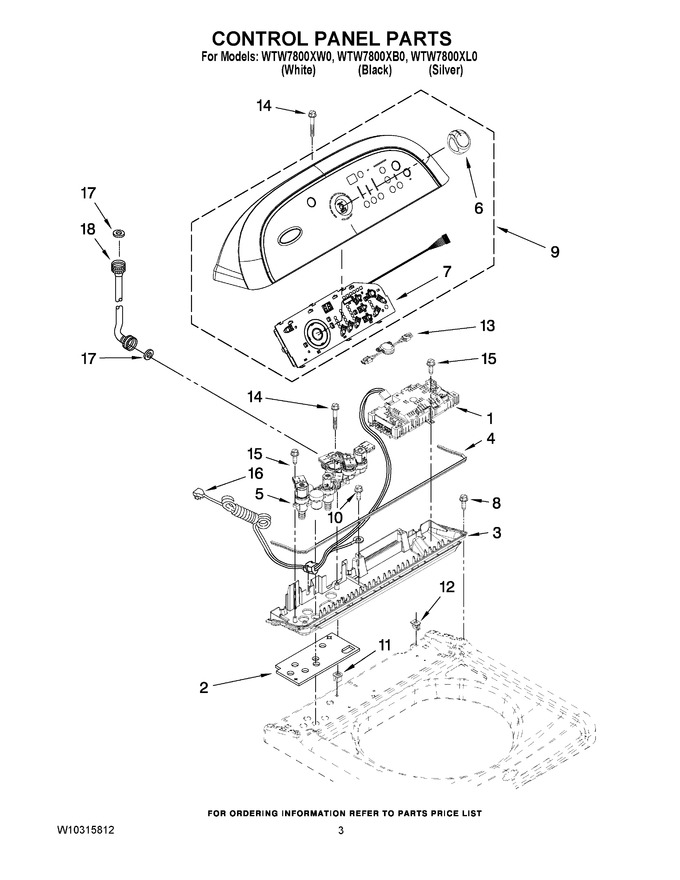 Diagram for WTW7800XL0