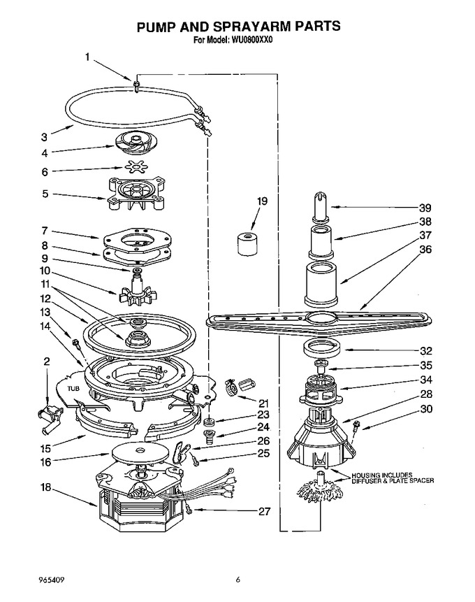 Diagram for WU0800XX0