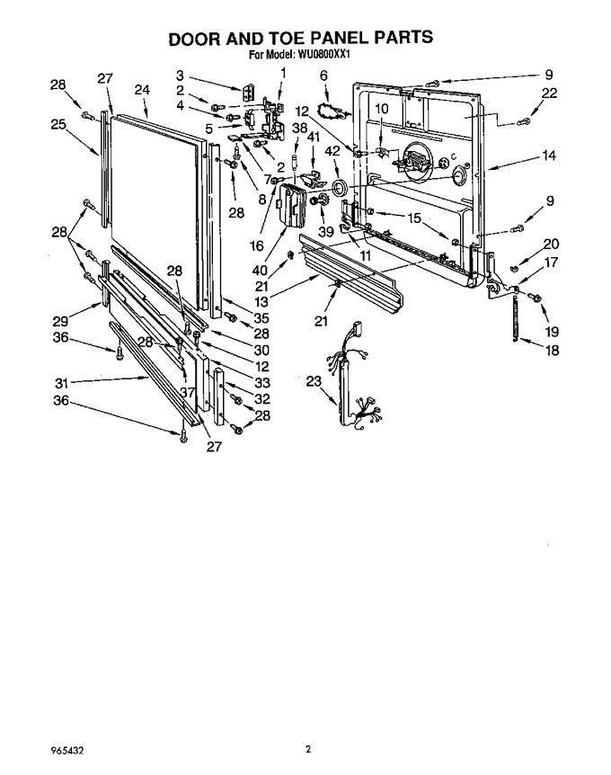 Diagram for WU0800XX1