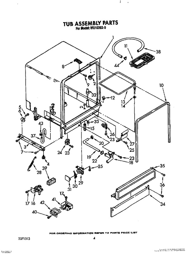 Diagram for WU1000X0