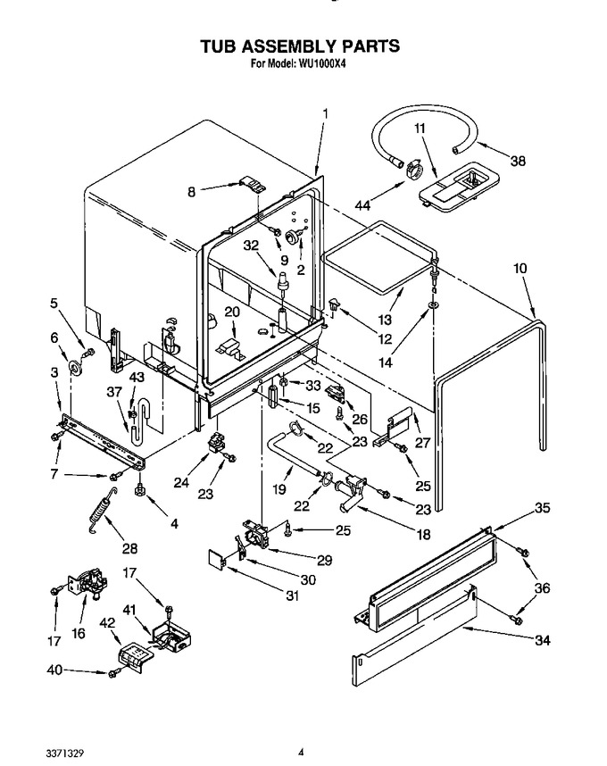 Diagram for WU1000X4