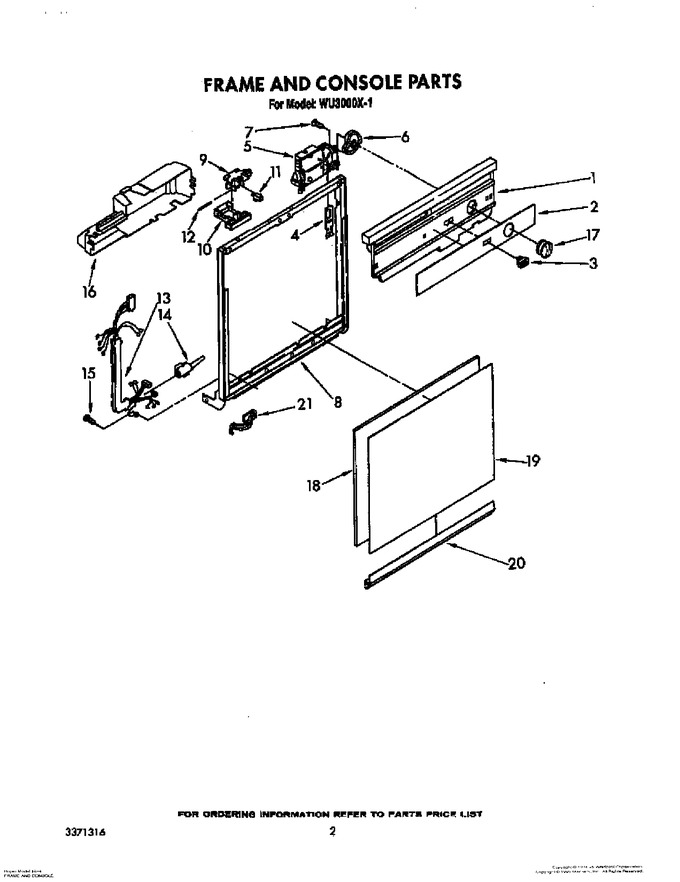Diagram for WU3000X1