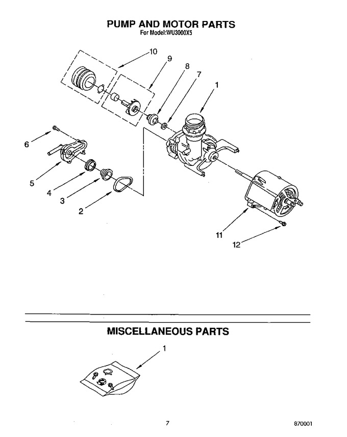 Diagram for WU3000X5