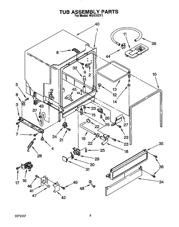 Diagram for WU4300Y1