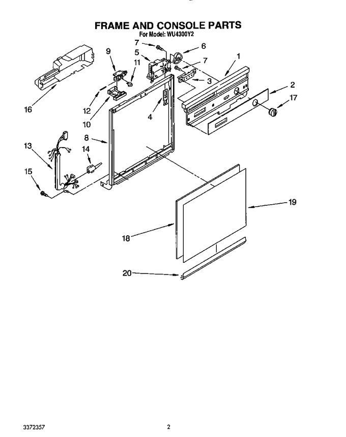 Diagram for WU4300Y2