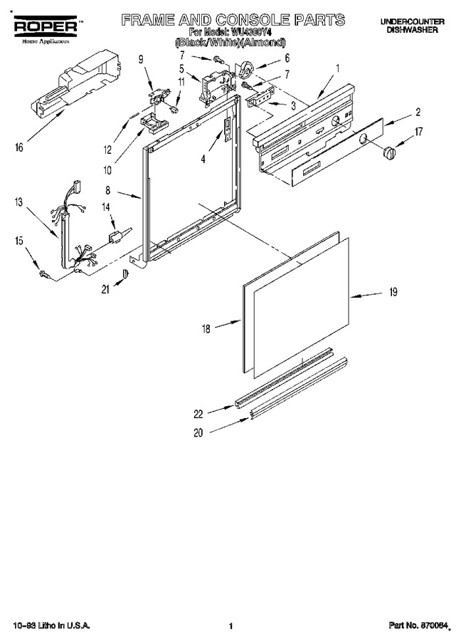 Diagram for WU4300Y4