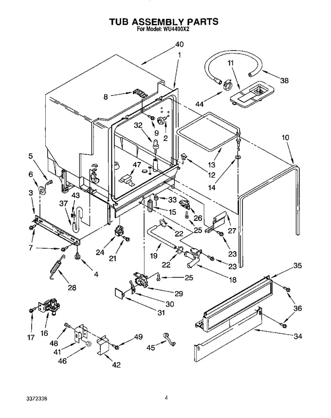 Diagram for WU4400X2