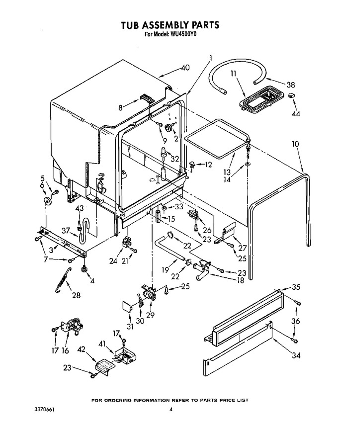 Diagram for WU4500Y0