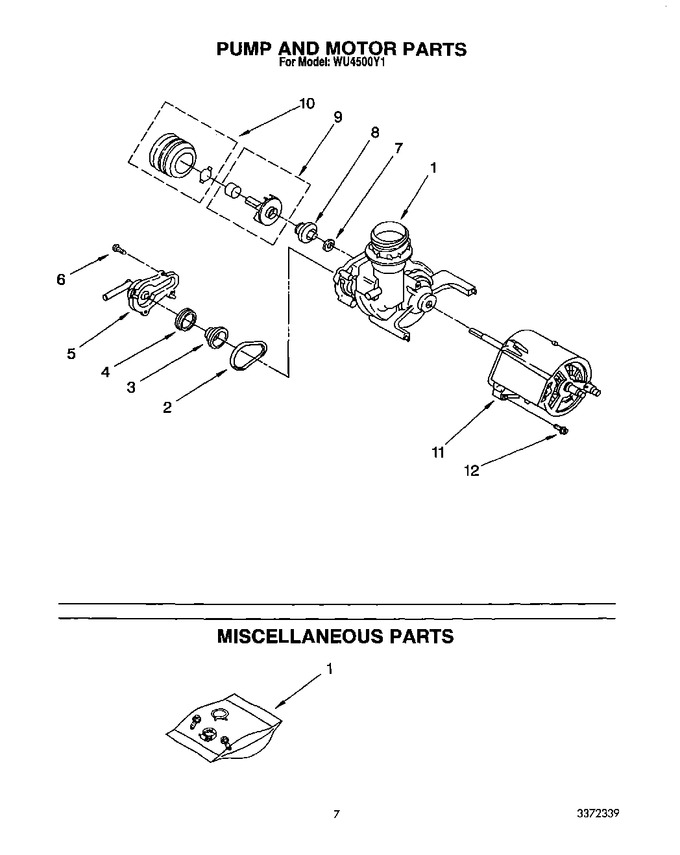 Diagram for WU4500Y1