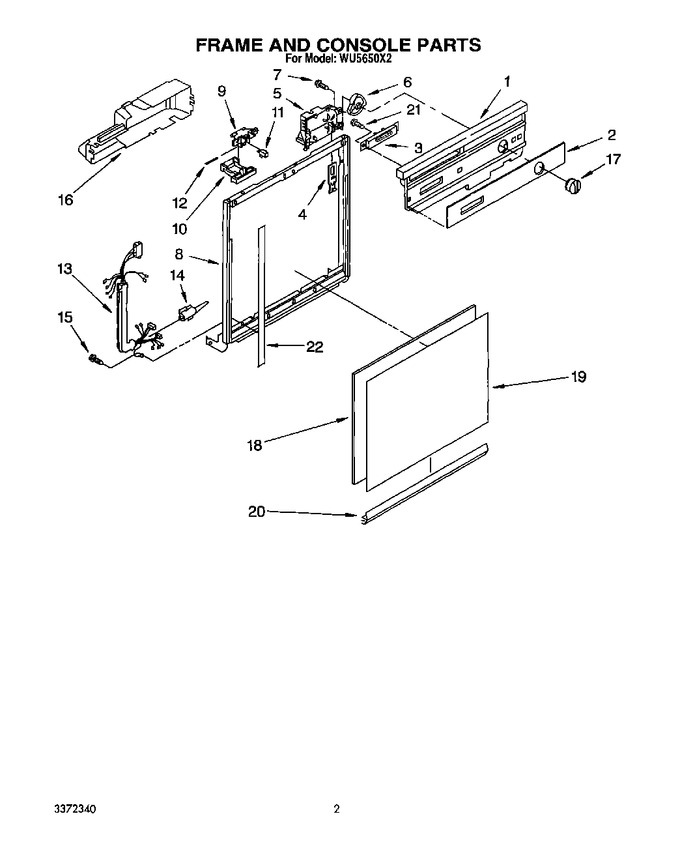 Diagram for WU5650X2