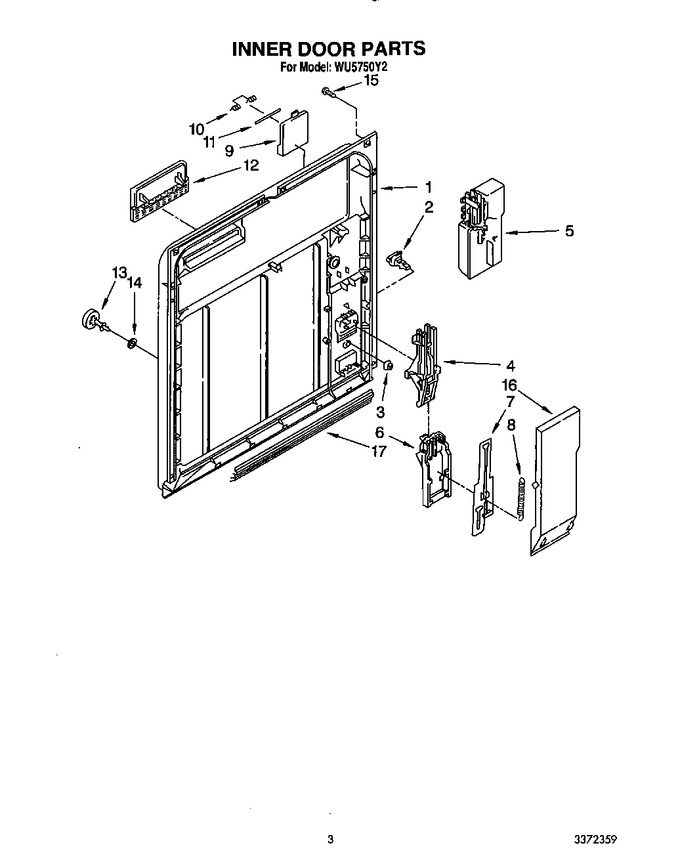 Diagram for WU5750Y2
