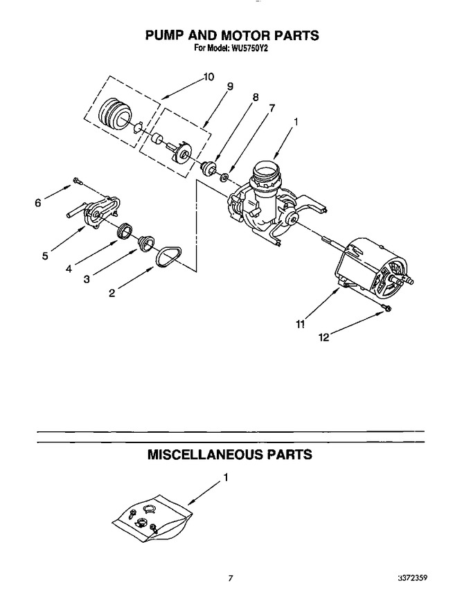 Diagram for WU5750Y2