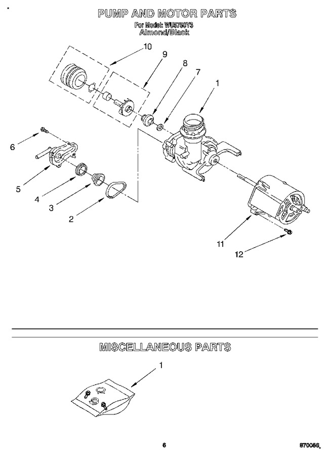 Diagram for WU5750Y3