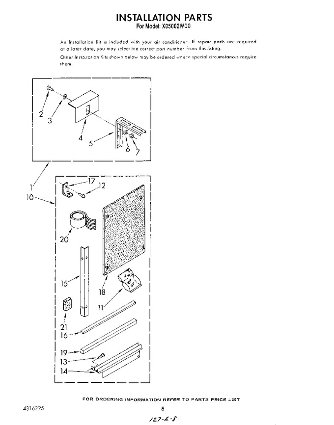Diagram for X05002W00