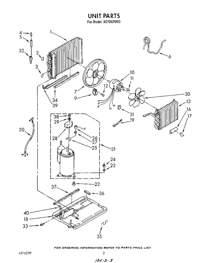 Diagram for X07002W00