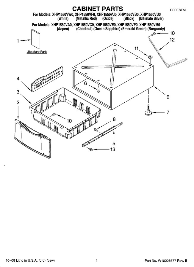Diagram for XHP1550VM0