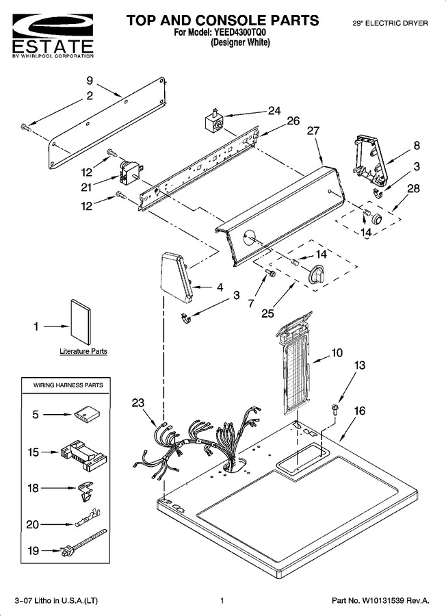 Diagram for YEED4300TQ0
