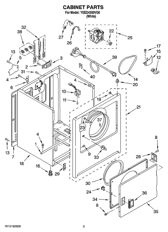 Diagram for YEED4300VQ0