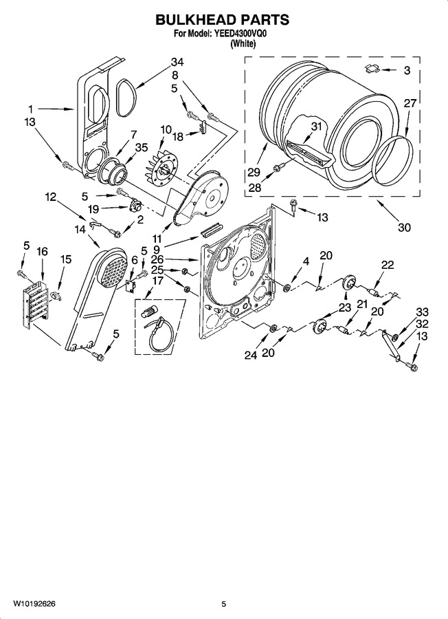 Diagram for YEED4300VQ0