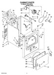 Diagram for 02 - Cabinet Parts
