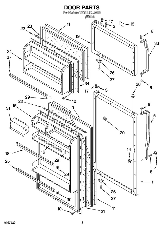 Diagram for YET18JKXJW00