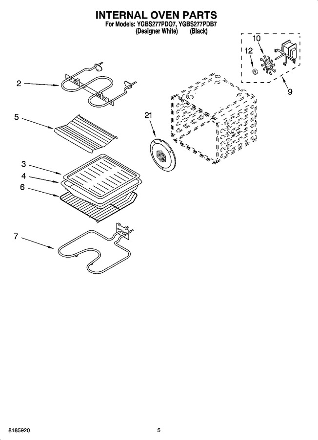 Diagram for YGBS277PDQ7