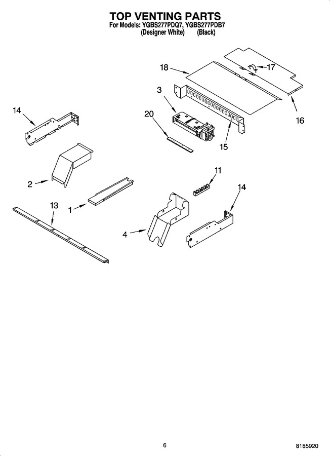 Diagram for YGBS277PDQ7