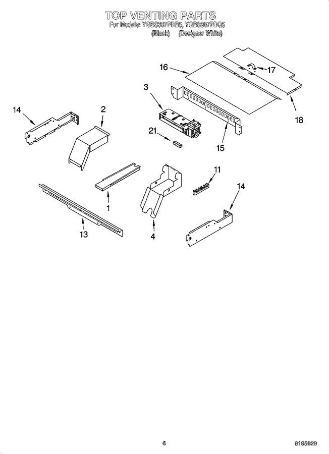Diagram for YGBS307PDQ5