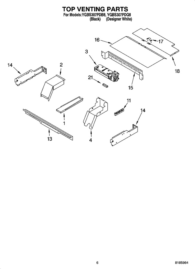 Diagram for YGBS307PDQ8