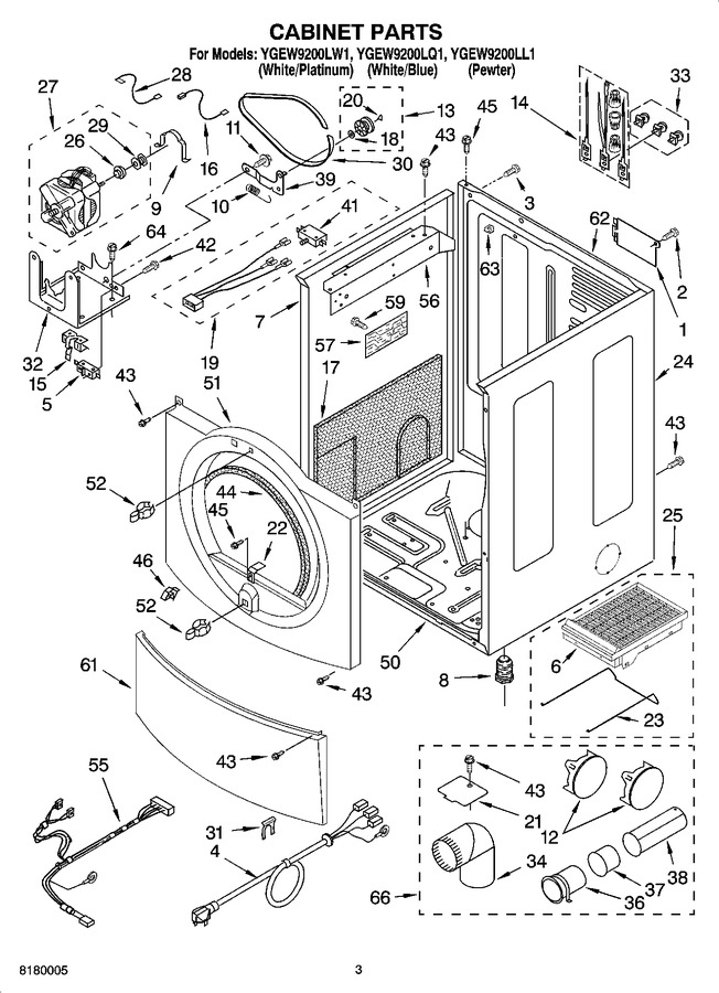 Diagram for YGEW9200LQ1
