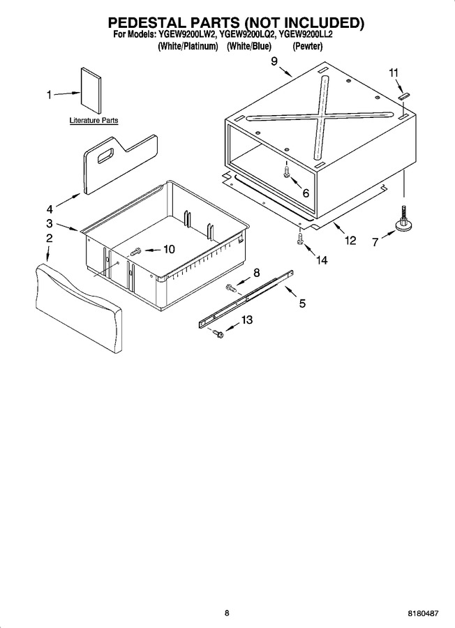 Diagram for YGEW9200LL2