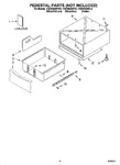 Diagram for 05 - Pedestal Parts (not Included), Optional Parts (not Included)