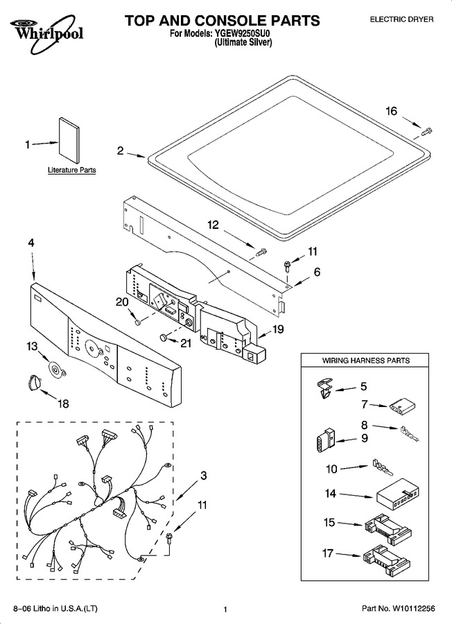 Diagram for YGEW9250SU0