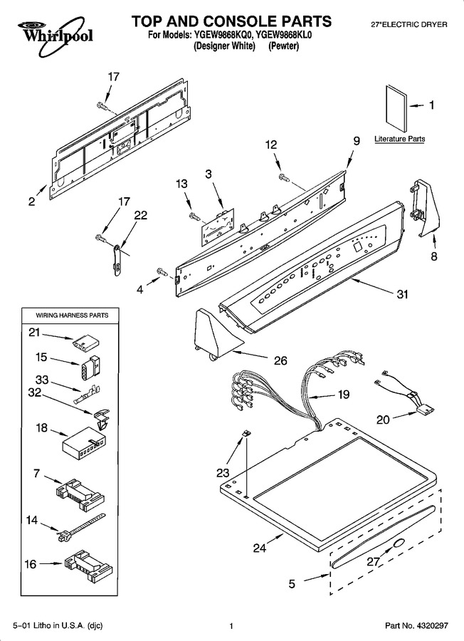 Diagram for YGEW9868KL0