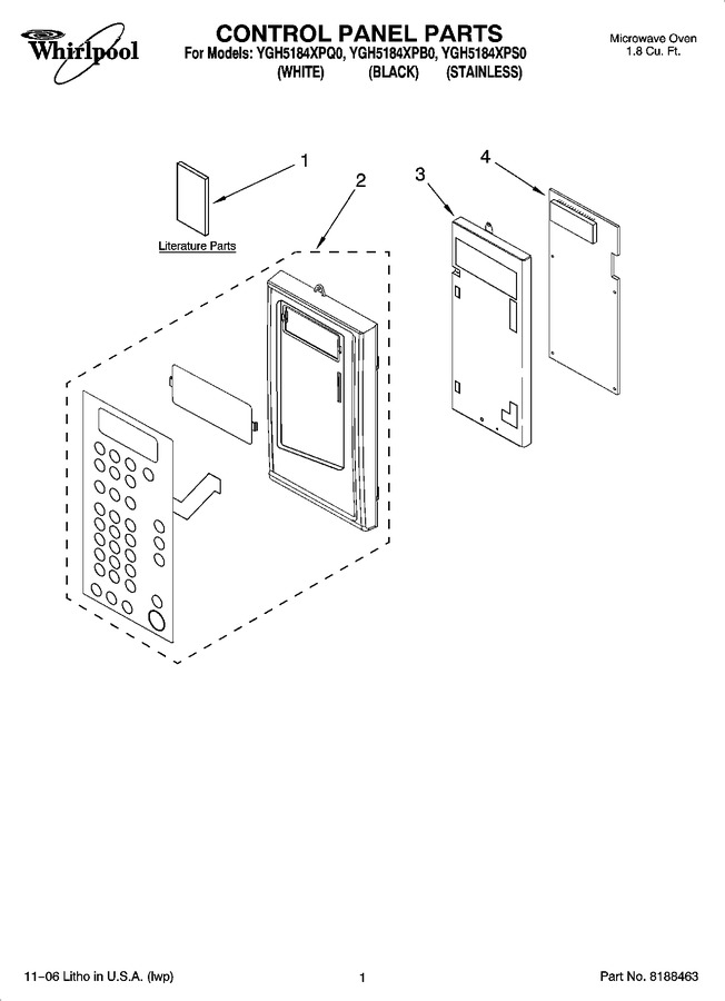 Diagram for YGH5184XPS0