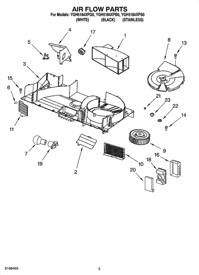 Diagram for YGH5184XPS0