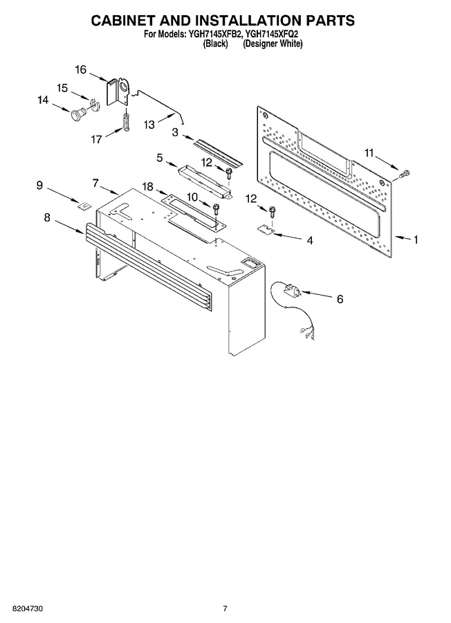 Diagram for YGH7145XFB2