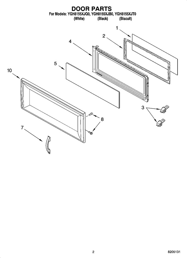 Diagram for YGH8155XJB0